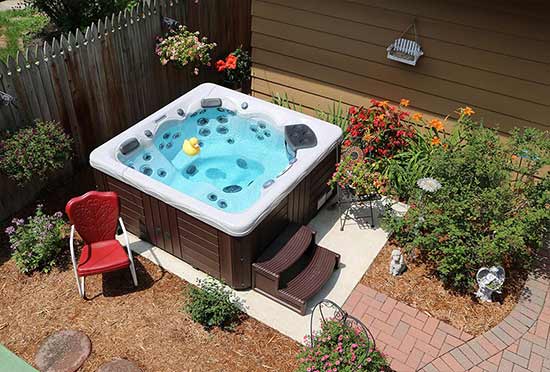 Backyard Ideas For Hot Tubs And Swim Spas 1791