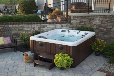 Can you put a hot tub on grass? Installation FAQs - Master Spas Blog