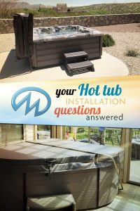 installing a hot tub