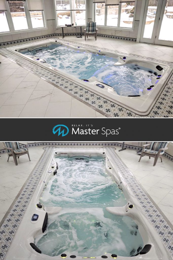 swim spa installation ideas