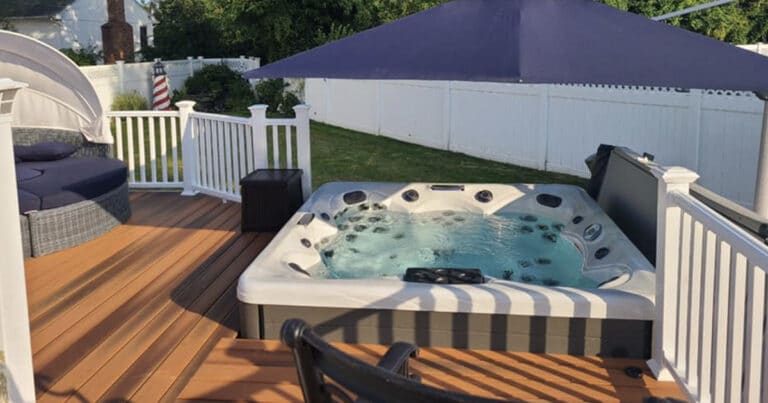 Should I put my hot tub on a deck? - Master Spas Blog