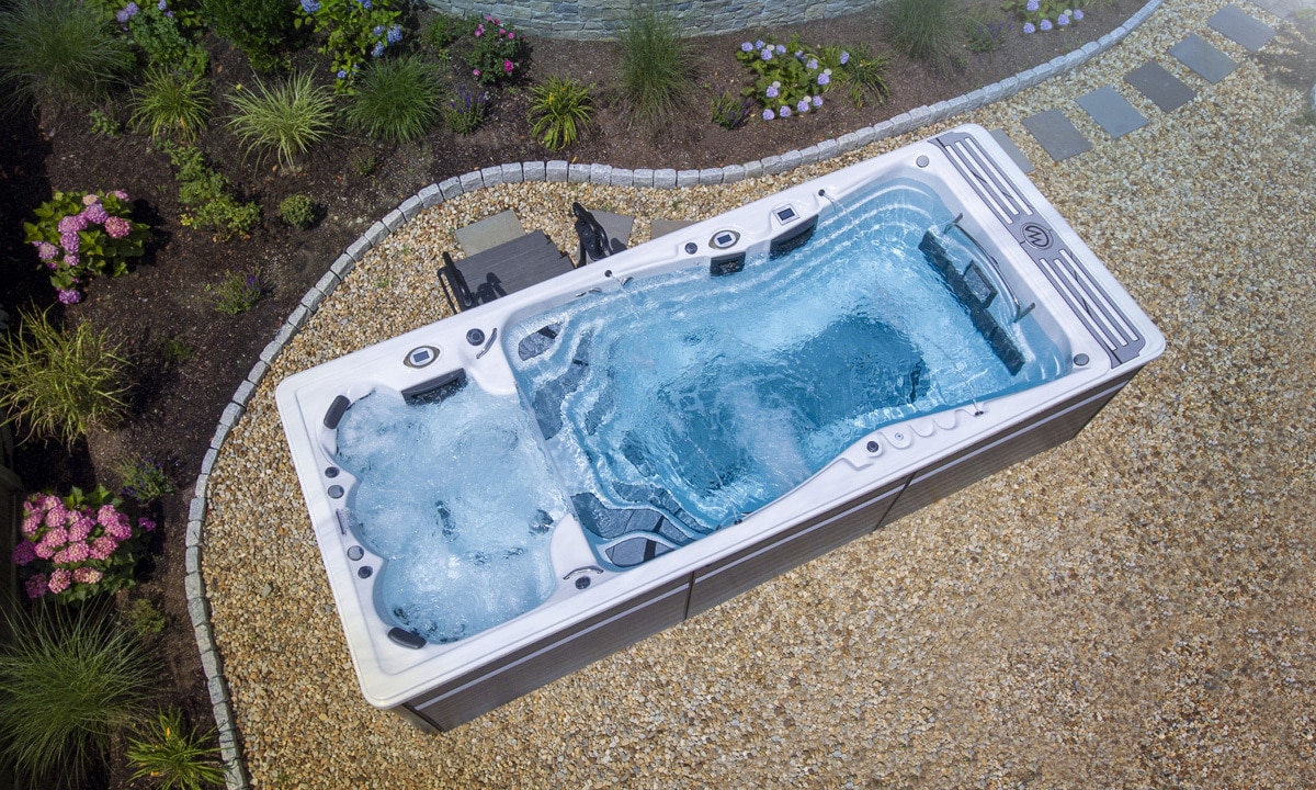 Dual zone swim spa: Benefits of the pool-spa combo - Master Spas Blog