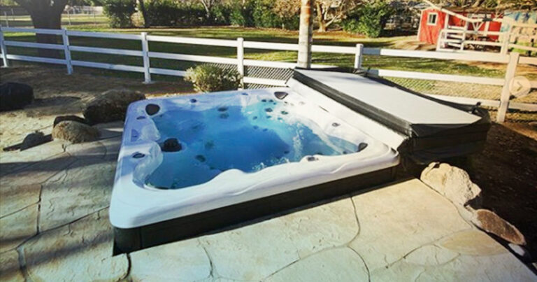 inground hot tub installation