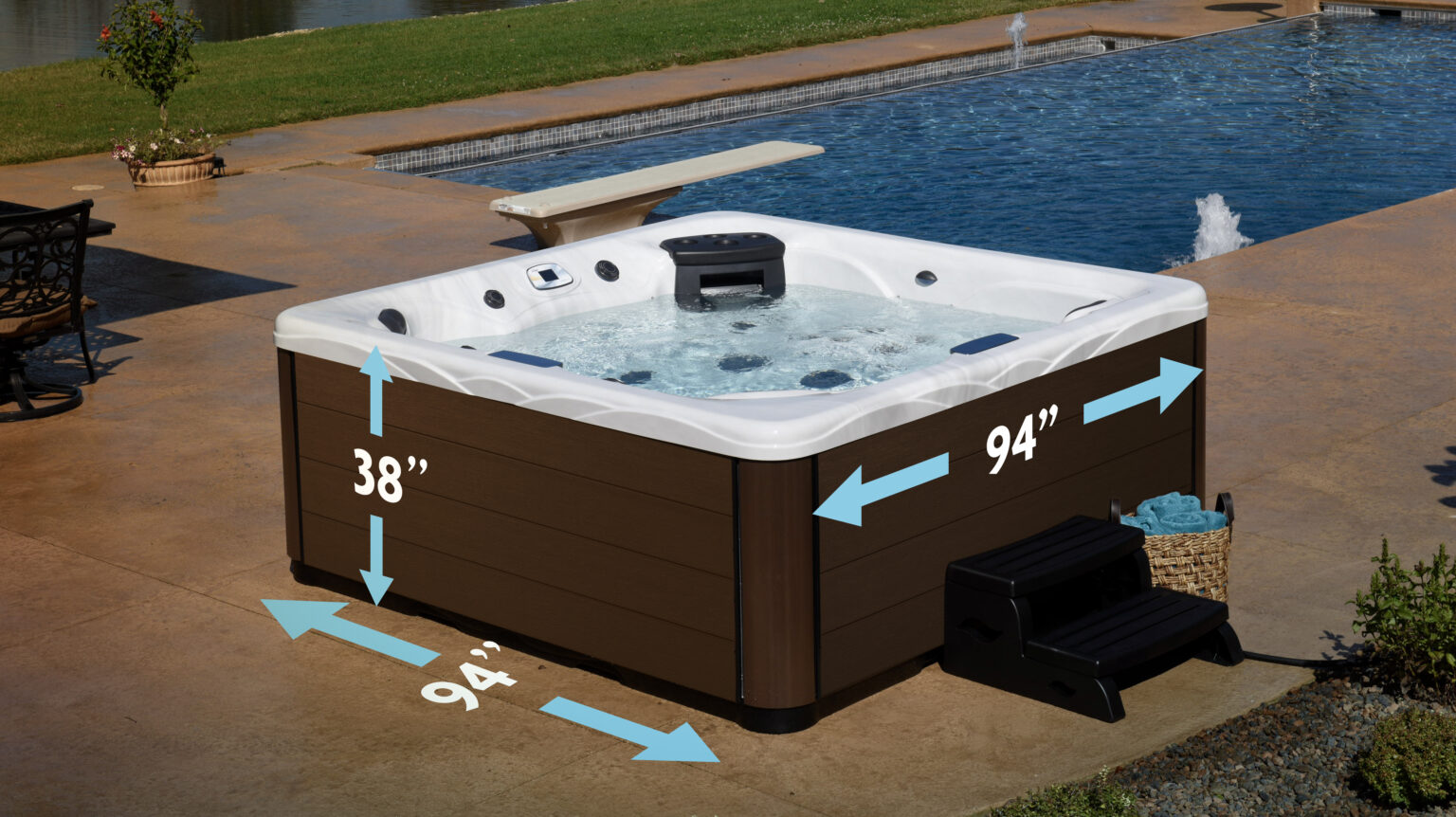 How big is a hot tub? Your guide to spa dimensions Master Spas Blog