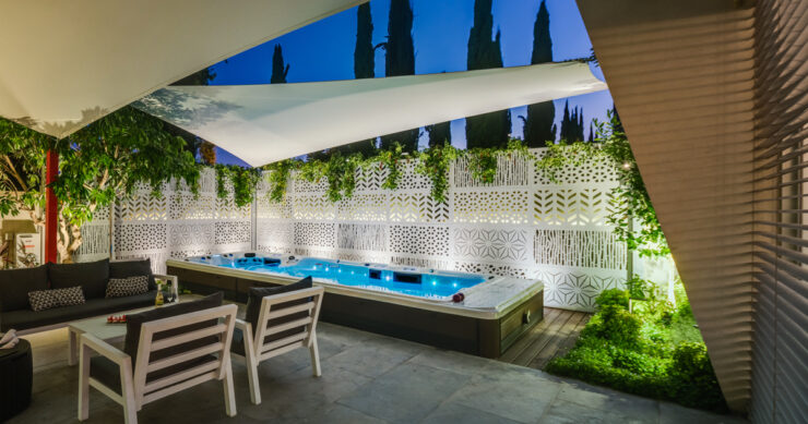 Shade Sails For Your Spa Installation Master Spas Blog